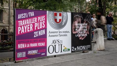 Votation sur les retraites en Suisse